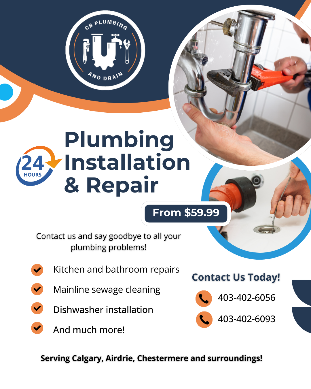 Portfolio cb plumbing kijiji ad